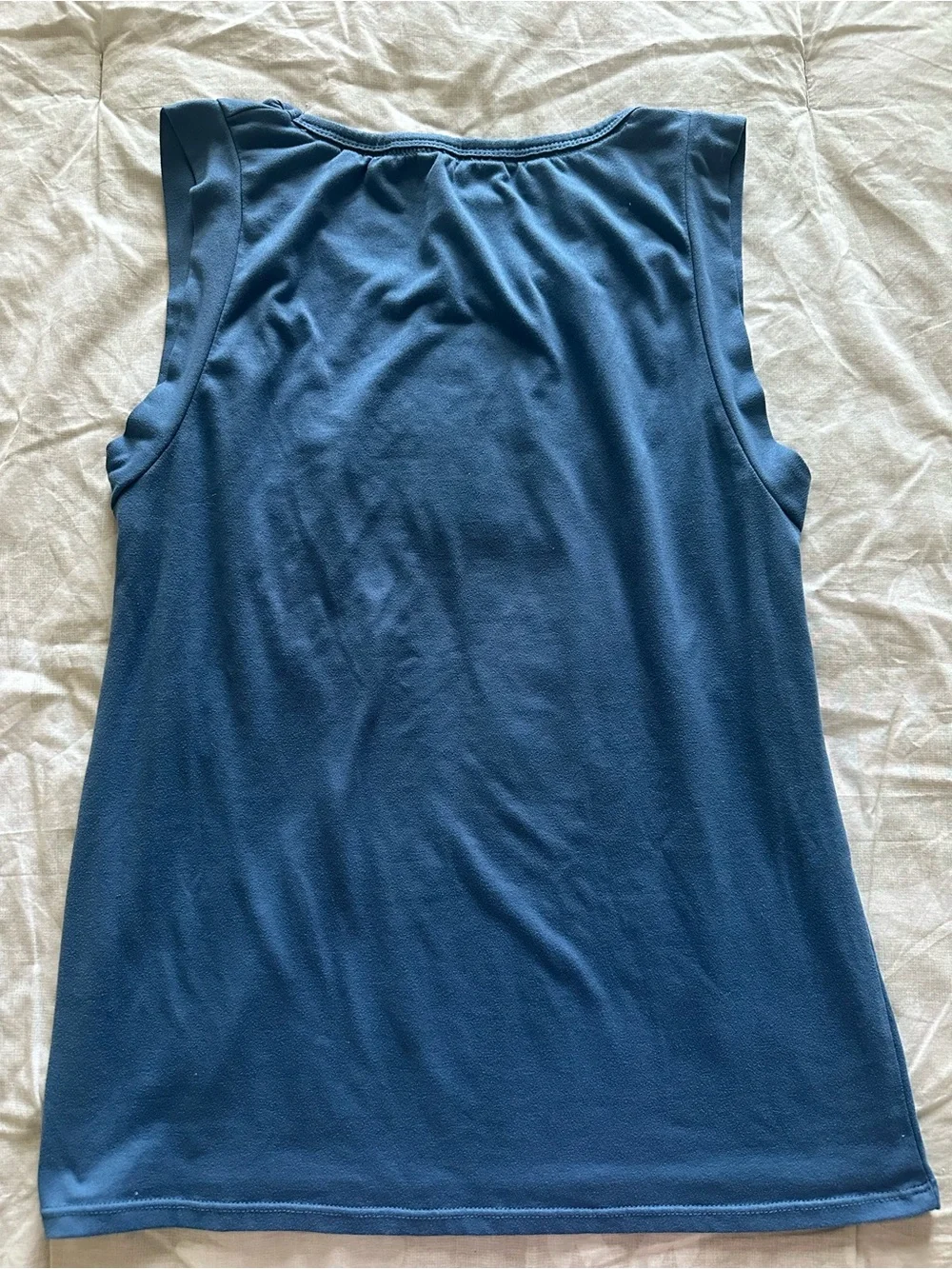 Lucky Brand Blue Graphic Desert Tank Top